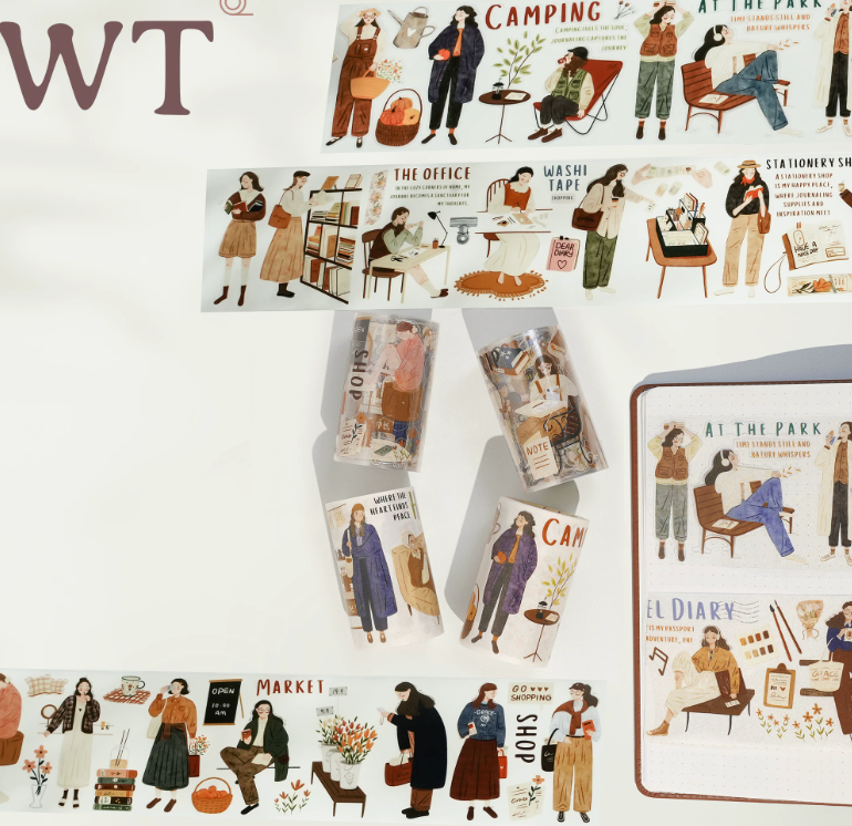The Washi Tape Shop – A Journaler's Day (Set of 2）