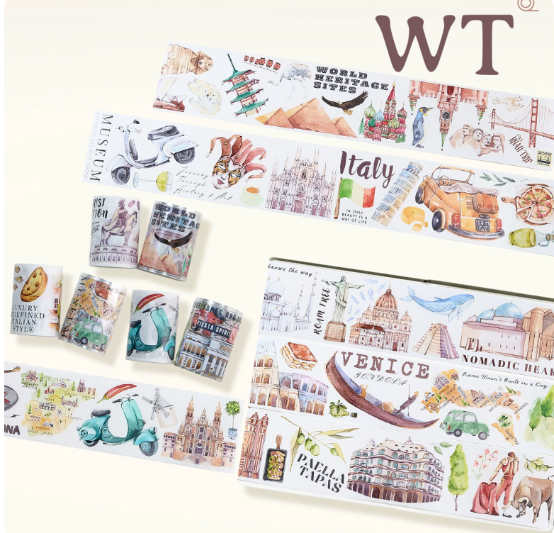 The Washi Tape Shop – World Impression Series (Set of 3)