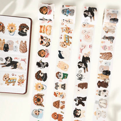 The Washi Tape Shop – WOOF!WOOF!! (Lot de 4)
