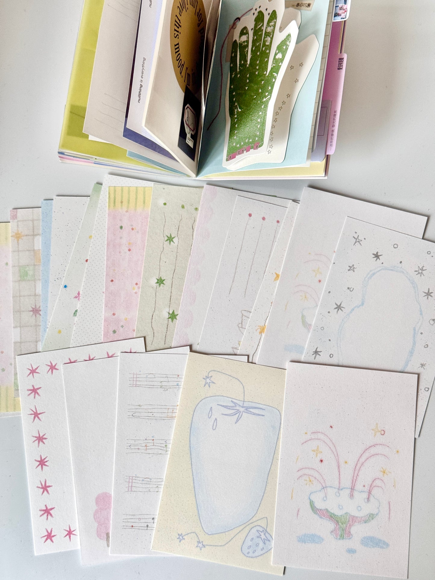 Ada‘s Pick-Sea Salt Notepad (A7 Journal Inserts)