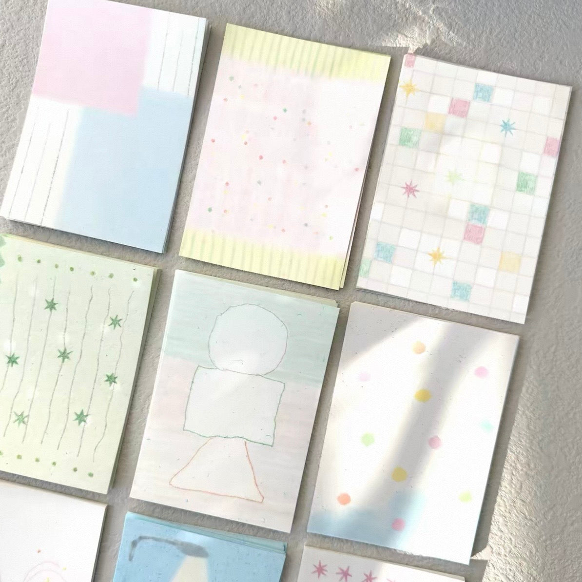 Ada‘s Pick-Sea Salt Notepad (A7 Journal Inserts)