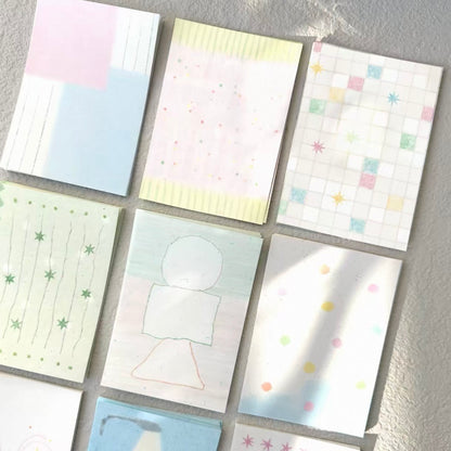 Ada‘s Pick-Sea Salt Notepad (A7 Journal Inserts)