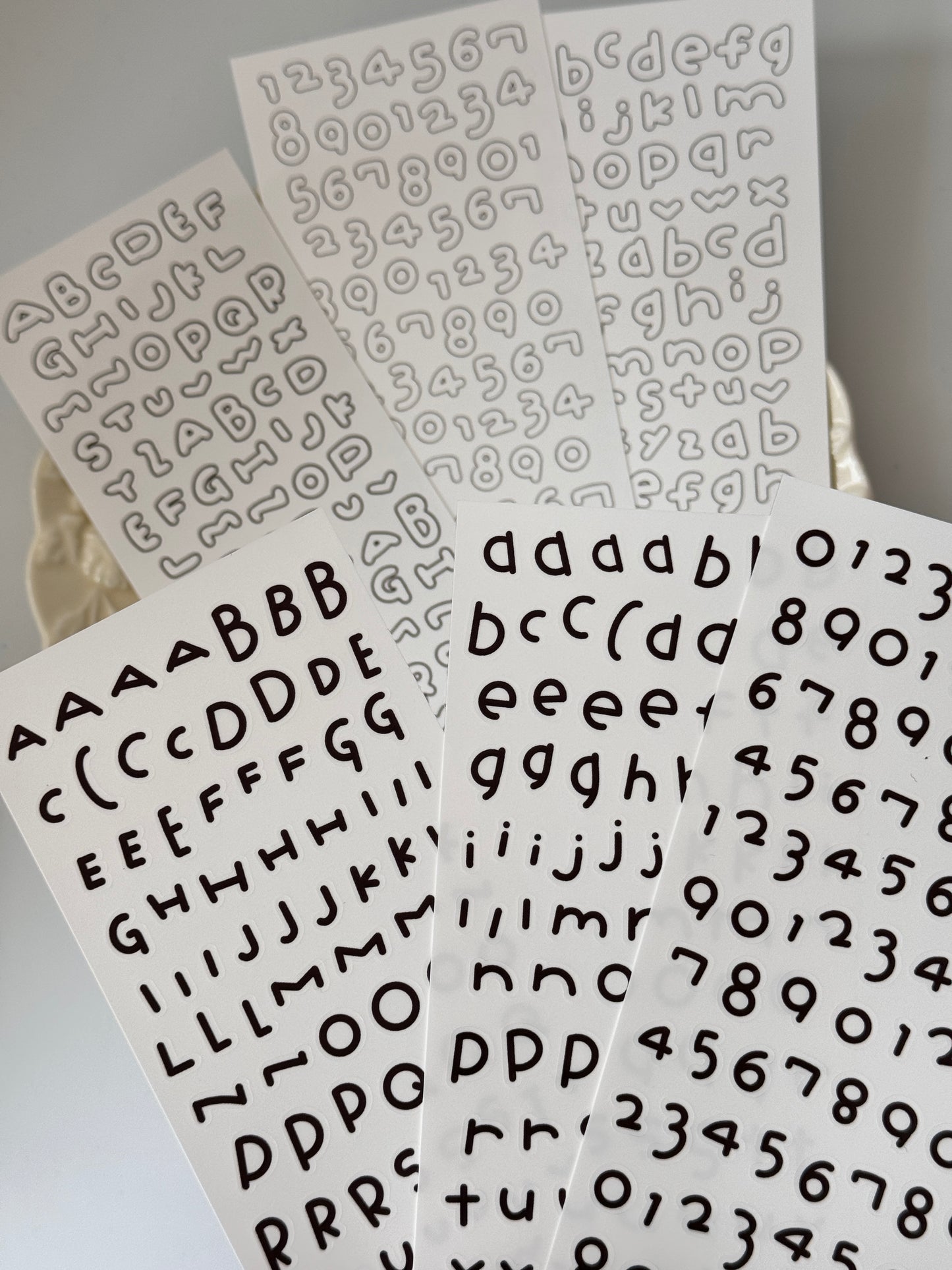 Ada‘s Pick-Alphabet &Numbers Stickers Set